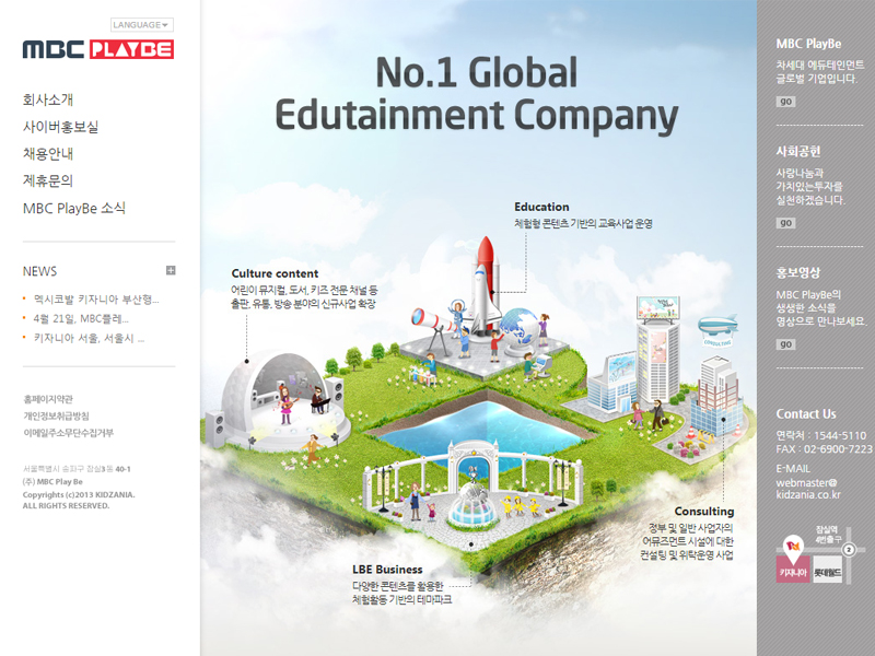 CMS Featured Corporate Website